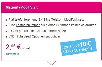 MagentaMobil Start