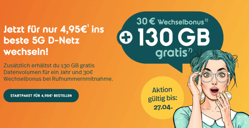 Hammer-Deal bei NORMA Connect: 30 € Bonus & 130 GB extra für Smart-Tarif-Wechsler